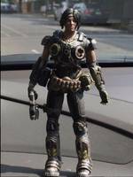 Samantha Byrne (Gears Of War) Custom Action Figure