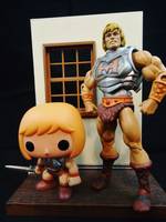 Battle Armor He-Man (Funko Style) (Masters of the Universe) Custom Action Figure