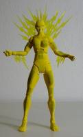 LIGHTNING Jennifer Pierce JSA Member (DC Universe) Custom Action Figure