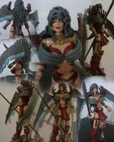 Nemesis ,  the Trickster   (Raven , Coyote) (Realm Universe) Custom Action Figure