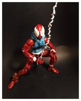 Scarlet Spiderman (Marvel Legends) Custom Action Figure