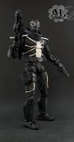 Agent Venom ( Flash Thompson ) (Marvel) Custom Action Figure