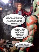 STARLORD Unmasked (Guardians of the Galaxy) Custom Action Figure