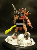 "This Toliet Earth" Oderus Urungus (Gwar) Custom Action Figure