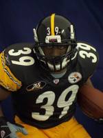 Fast Willie Parker 12 inch autographed (NFL) Custom Action Figure