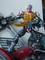 War Torn Superpatriot (Freak Force) Custom Action Figure