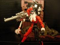 Custom Con Microlady Harley Quinn v.2 (Batman) Custom Action Figure