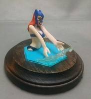 Catwoman / Batgirl Mini Busts (Batman) Custom Action Figure
