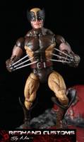 Wolverine (Brown Costume) (Marvel Legends) Custom Action Figure