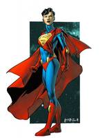 LAUREL KENT Superwoman of 31st Century Legion Super-Heroes (DC Universe) Custom Action Figure