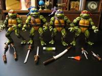 Custom Set Vintage Movie Star Teenage Mutant Ninja Turtles 1990 (Teenage Mutant Ninja Turtles) Custom Action Figure