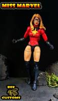 Miss Marvel (Dark Avengers) (Marvel Legends) Custom Action Figure
