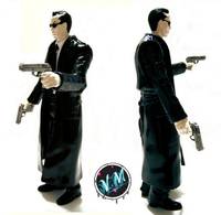 Agent Bishop (Teenage Mutant Ninja Turtles) Custom Action Figure
