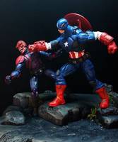 Captain America Marvel Now (Olivetti Style) (Marvel Legends) Custom Action Figure