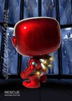 Rescue (Iron Man) Custom Action Figure