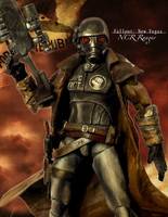 Fallout New Vegas NCR Ranger (Fallout) Custom Action Figure