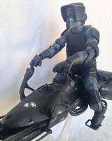 Shadow Scout Trooper with Speeder Bike (Star Wars) Custom Action Figure