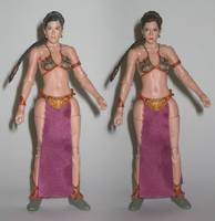 Princess Leia (Slave Outfit) (Star Wars) Custom Action Figure