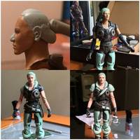 Bernadette Mataki (Gears Of War) Custom Action Figure