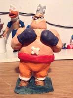 King Hippo (Nintendo) Custom Action Figure
