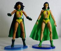 PHANTOM LADY I Sandra Knight Freedom Fighter Member (DC Universe) Custom Action Figure
