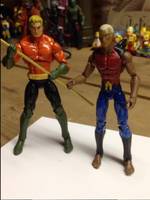 Aqua Man / Aqua Lad (DC Infinite Heroes) Custom Action Figure