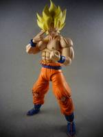 S.H Figuarts Battle Damaged Goku (Dragonball Z) Custom Action Figure
