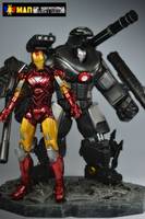 War Machine Battle Armor (Marvel Legends) Custom Action Figure
