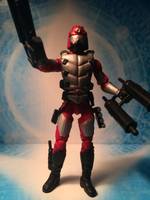 Crimson Guard Immortal/ Inferno-Viper (G.I. Joe) Custom Action Figure