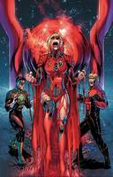 Red Lantern Supergirl (DC Infinite Heroes) Custom Action Figure