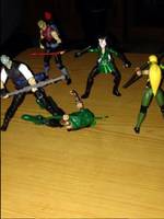 Sports Master and Cheshire (DC Infinite Heroes) Custom Action Figure