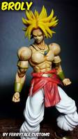 SSJ Broly " Second Coming Movie" (S.H. Figuarts) Custom Action Figure