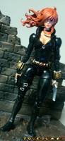 Black Widow Bishoujo Style (Marvel Legends) Custom Action Figure
