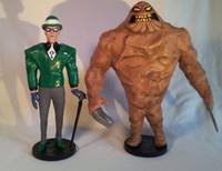 Clayface & the Riddler: Batman the Animated Series (Batman Animated) Custom Statue / Bust