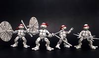Teenage Mutant Ninja Turtles Black and White (Teenage Mutant Ninja Turtles) Custom Action Figure