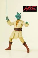 Jedi Master Bolla Ropal (Black Series) (Star Wars Clone Wars) Custom Action Figure