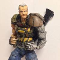 Cable - Play Arts Kai (X-Force) Custom Action Figure