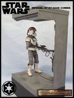 Imperial at-at Door Gunner (Star Wars) Custom Diorama / Playset