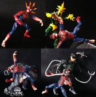 Battle Damage Spidey with Spider-Sense (Marvel Legends) Custom Action Figure