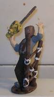 Resident Evil 4 Chainsaw Ganado (Resident Evil) Custom Diorama / Playset
