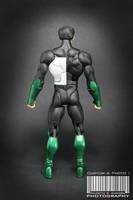 DCUC 90's Green Lantern Kyle Rayner, Metallic Green Version (DC Universe) Custom Action Figure