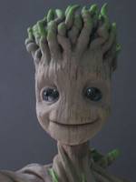Baby Groot V2 (Guardians of the Galaxy) Custom Statue / Bust