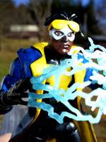 Virgil Hawkins - Static (DC Universe) Custom Action Figure