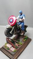 Captain America - Mini Diorama (Marvel Universe) Custom Diorama / Playset