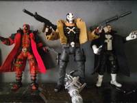 Trench Coat Deadpool (X-Men) Custom Action Figure