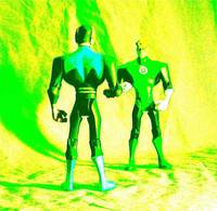 Sinestro (The Batman) (Batman Animated) Custom Action Figure