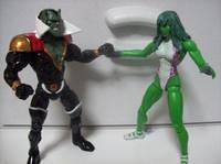 Skrull Black Bolt (Marvel Legends) Custom Action Figure