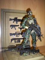 Jungle Punisher (Punisher) Custom Action Figure