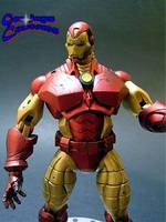 Invincible Iron Man Battle Damaged (Marvel Legends) Custom Action Figure