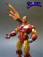 Invincible Iron Man Battle Damaged (Marvel Legends) Custom Action Figure